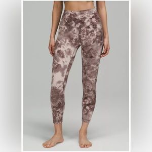 Lululemon Align tie dye 7/8 high rise leggings